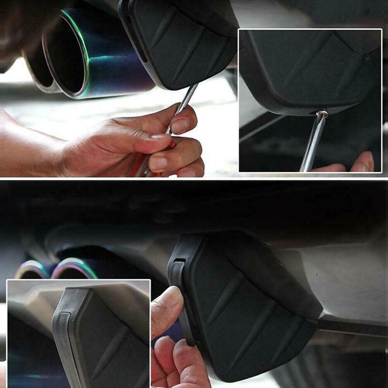 Автомобильный задний бампер, спойлер, диффузор, плавник акулы, защитный чехол, аксессуары, защита от столкновений