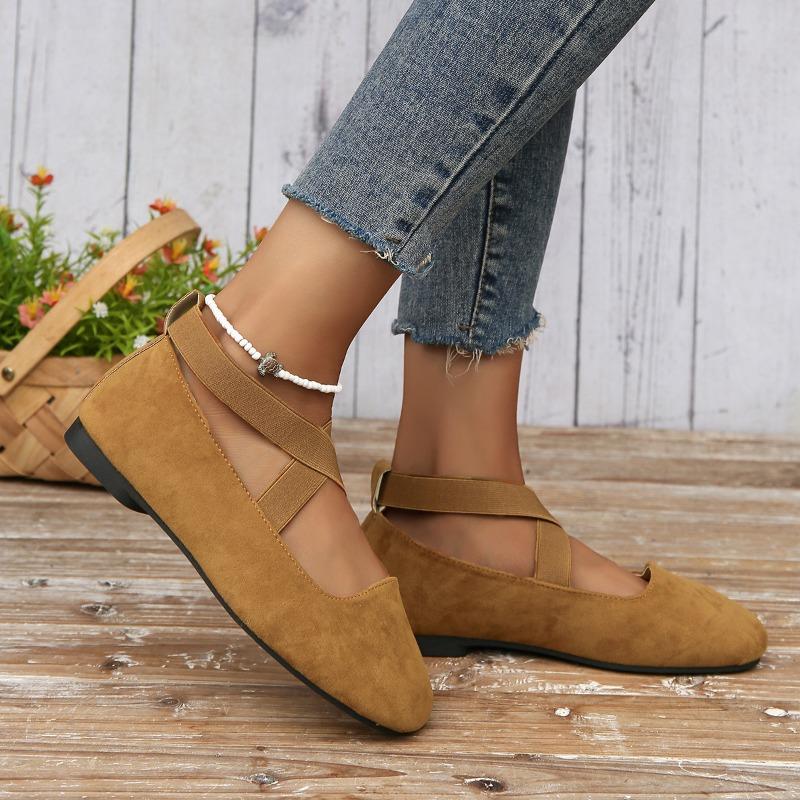 2026 New Shoes for Women Shallow Women's Flats Fashion Solid Casual Flat Shoes High Quality Round Toe Flat Low Heels Zapatos