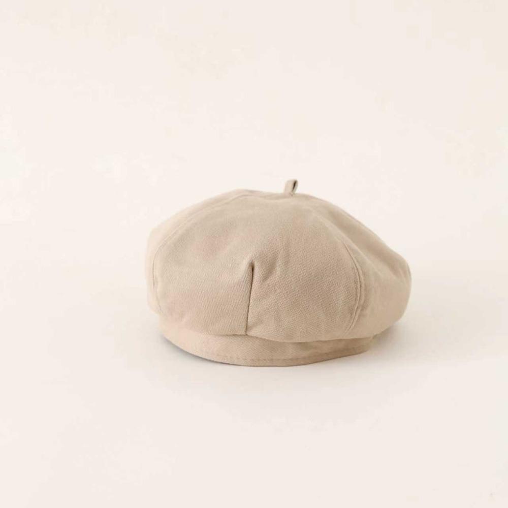 Ear Protection Octagonal Cap Soft Pumpkin Hat Cute Artist Painter Cap Infant Girls