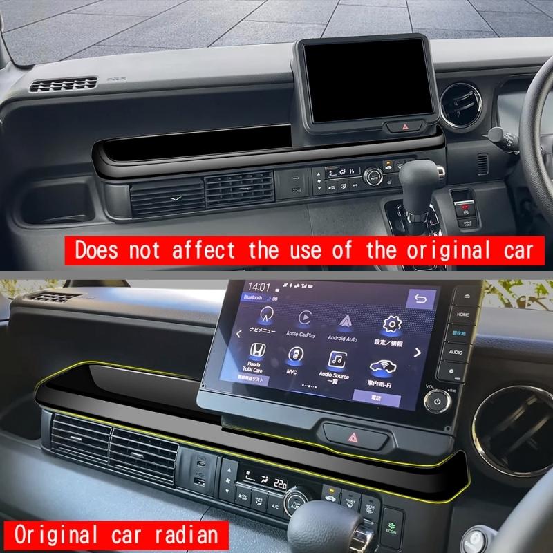 Правый руль Для Honda N-box JF5 JF6 2024 2025 ABS пассажирский лоток-держатель sequ накладка на панель центральной консоли аксессуары для интерьера