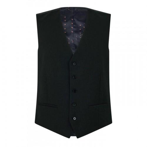 Ted Baker Mens Textured Slim Formal Gilet
