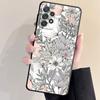 Красивый чехол для телефона с цветком кактуса и цветочным листом для Samsung Galaxy A72 A71 A31 A51 A33 A22 A13 A21s A23 A52 A53 A32