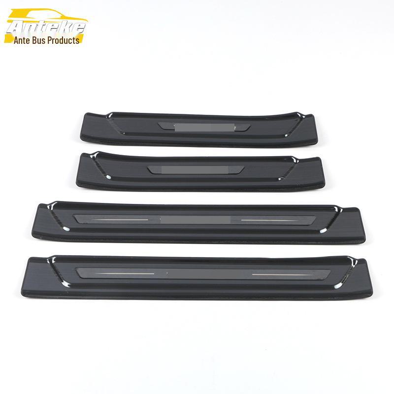 Hongqi H9 Stainless Steel Threshold Trim & Welcome Pedal Decal