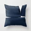 Watercolor Blue Cushion Cover Abstract Marble Geometric Pattern Sofa Pillowcase Bedroom Home Decor Car Office Decorative 45x45cm