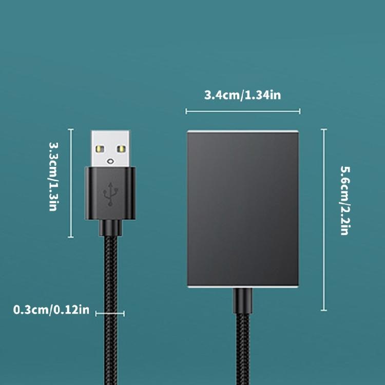 USB Аудио Адаптер для Телевизора Ноутбука к Оптическому Spdif и 3.5мм Аудио Подключению