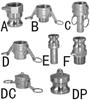 Нержавеющая сталь 304 316L 1/2" 3/4" 1" 1.5" 2" BSP Внутренняя Наружная Камлок Фитинг Адаптер Штуцер Быстроразъемный Для Шланга Насоса Домашнее Пивоварение