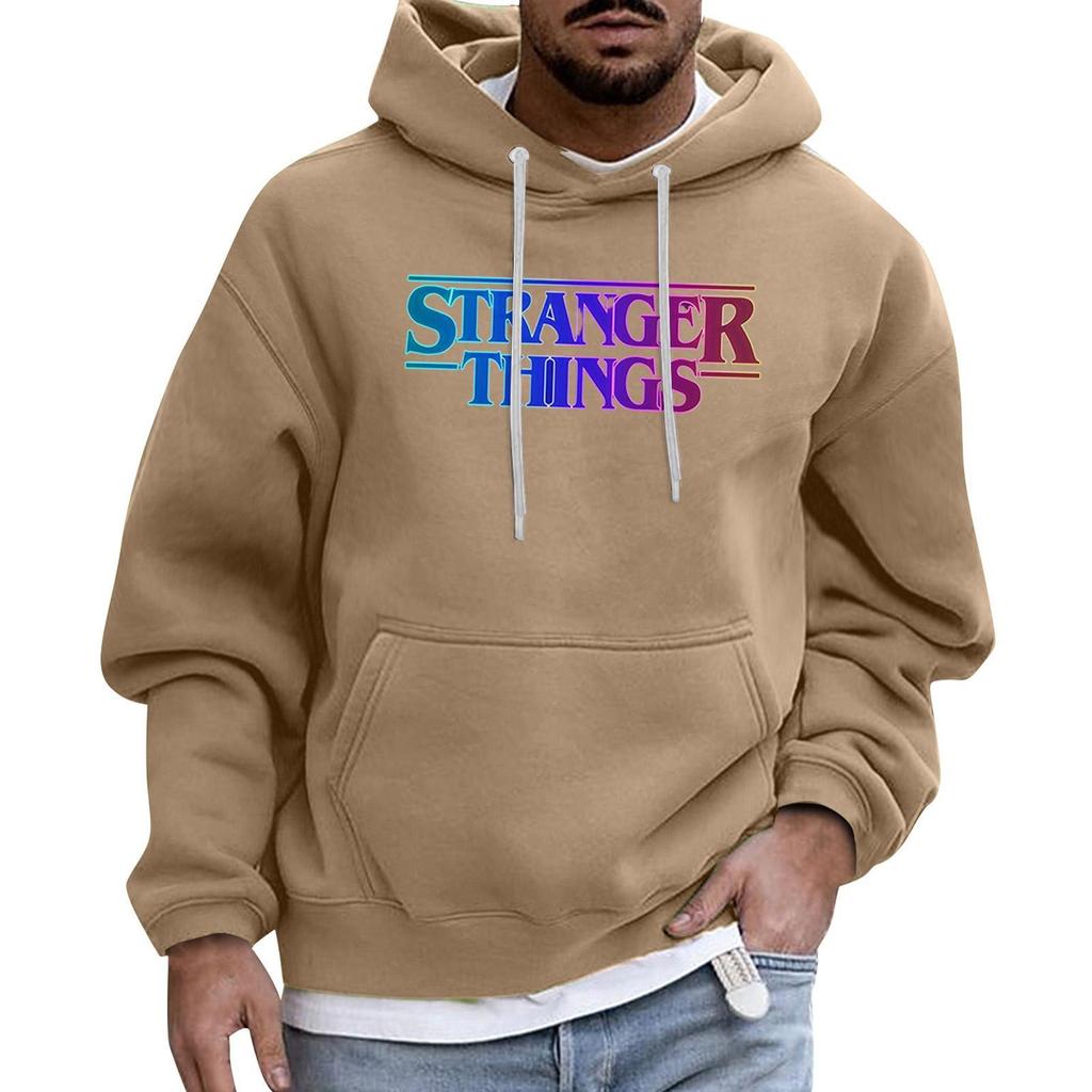 Мужской Спортивный Повседневный С Длинными Рукавами С Карманом Капюшон Толстовка