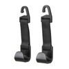 Seiwa IMP129 Short Seat Hooks for Car Supplies, 2 Pack of 2, Load Capacity