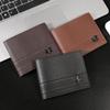 Men's Leather Wallet: Business Casual, Soft, Multi-Card Slots, Large Capacity, Compact Design