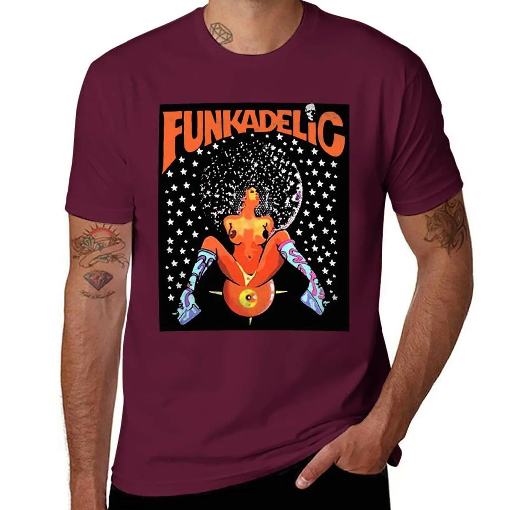 Love Funkadelic Rock Band Art Poster T-Shirt tops Tee shirt summer tops graphic t-shirts anime