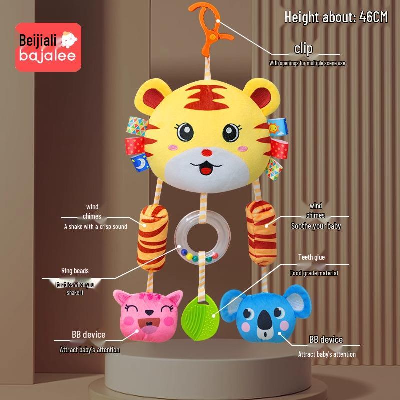 Подвесная погремушка-колокольчик для детской коляски и кроватки