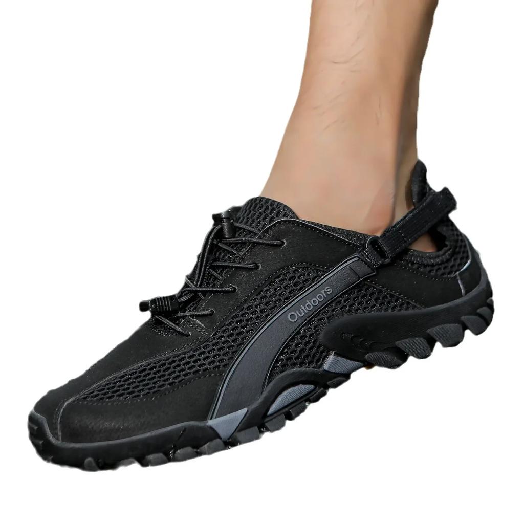 Fashion Spring and Autumn paragraph Men Water Shoes Outdoor Hiking Shoes Men's Quick-drying Water Sports Shoes Non-slip Wear Resistance