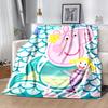 1pc Blanket Peppa Pig2 Print Design, Lightweight Blanket for Sofa, Bed- Soft &Warm, Gift for All Seasons like Christmas, Halloween