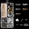 Replaceable Precision Screw Sets Antiskid Glasses Repair Tools Nose Pads Repair Kit  Household
