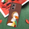 Мультяшный Милый Животный Утенок Чехол Для OPPO Reno 14 13 12 11 10 Pro 14F 13F 12F 11F 8 7 Lite OPPO Find X9 X8 X6 Pro Обложка