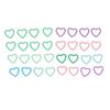 40PCS Heart Shaped Stitch Markers Metal Crochet Stitch Markers for DIY Knitting Accessories