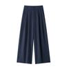 Kaslead New Arrival Women's Clothing Fashion Style Fashion Double Pleated Minimalist High Waist Casual Trousers 1255556 606