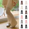Girls Flare Leggings Cotton Flare Pants For Girls High Waisted Boot Cut Yoga Pants Kids Bell Bottoms Leggings