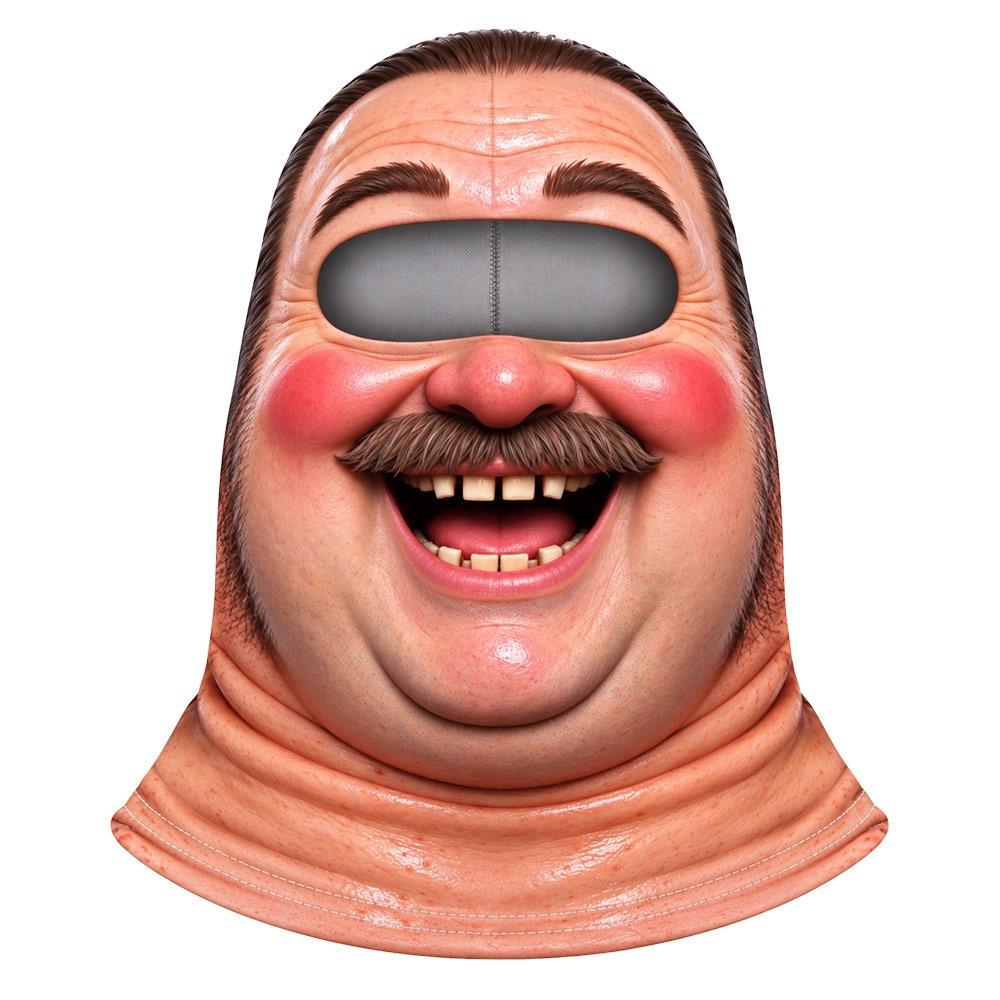 Breathable Balaclava 3D Face Printed Full Face Mask For Outdoor/Cycling/Pranks/Party