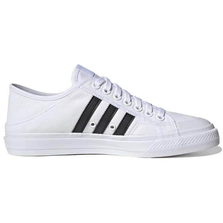 adidas Складные Nizza Low 'Белый Черный' H67375