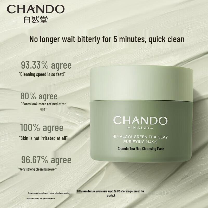CHANDO Himalayan Tea Mud Purifying Cleansing Mask