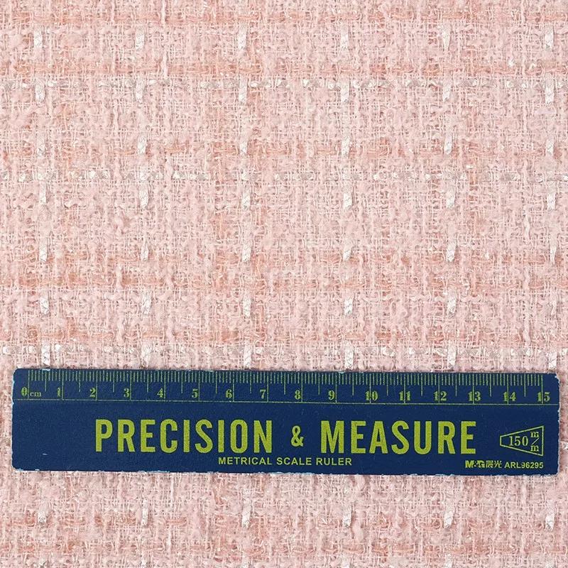 100x148см Ткань твидовая плетёная DIY Пальто Одежда Платье Ручная Шитьё Зима Осень Ткань Швейный Материал Ткань твидовая с пайетками