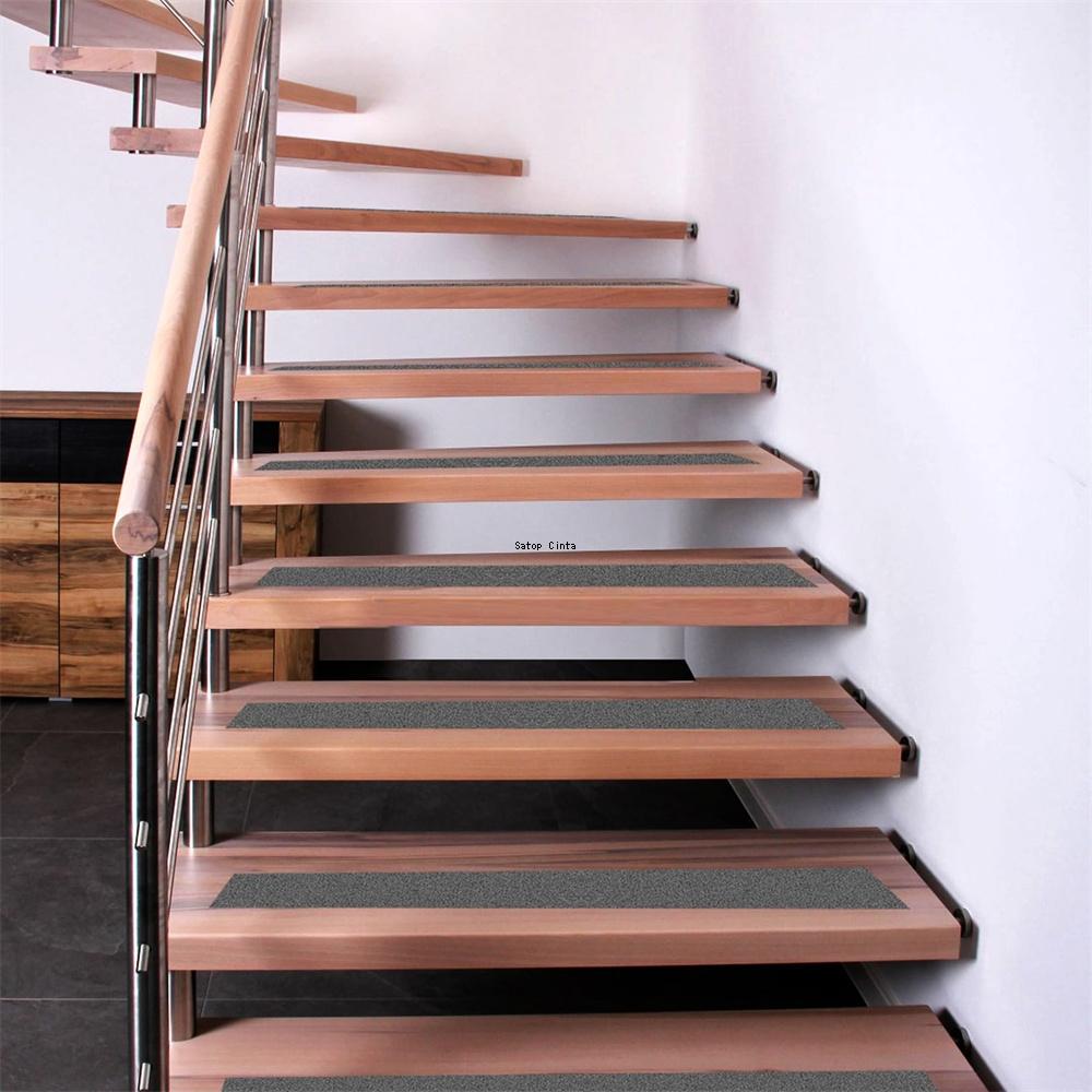 Anti Slip Warning Tapes 2Inch*16FT Heavy Duty Grey Grip Non-Slip Tape High Traction Non-Skid Strips For Stairs Tread Skateboard