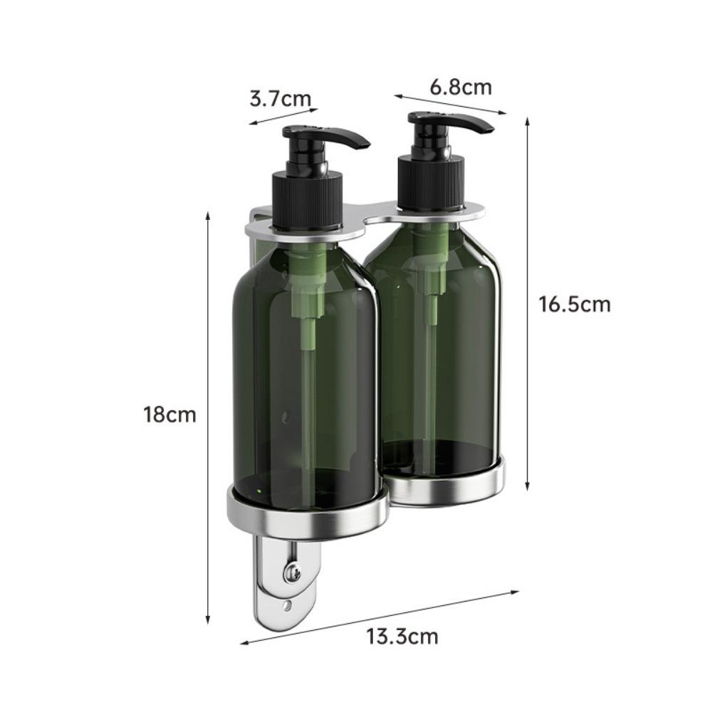 Refillable Manual Soap Dispenser Plastic Pump Bottle Shampoo Dispenser Bathroom Accessories