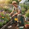 Portable Gardening Stool Foldable Kneeling Bench Professional Kneeling Stool  Gardening Jobs