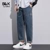 Мужские джинсы Baleno S&K Street Workwear прямого кроя