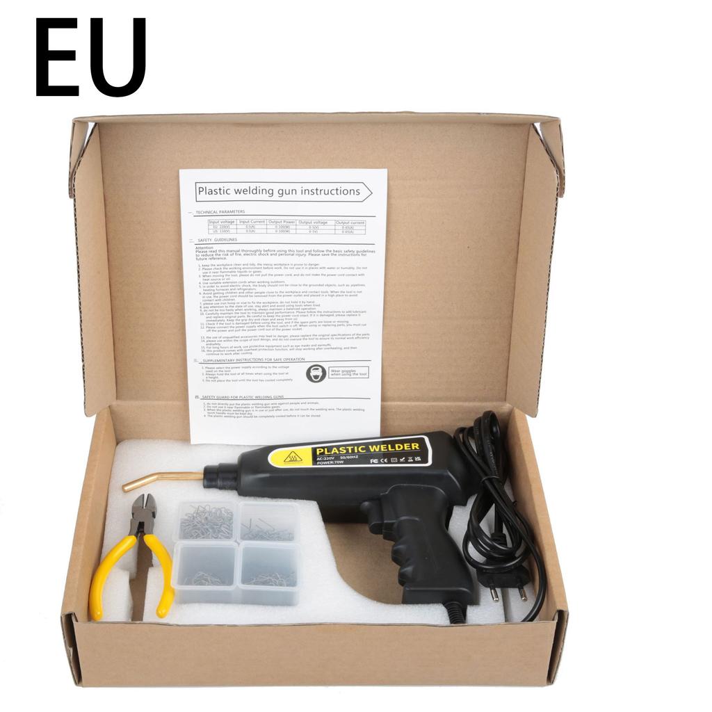 Plastic Welding Gun for Car Bumper Repair Heat Laminator Multi-Function Bumper Repair Kit Nail Welder Automotive Bodywork Tools