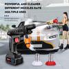 3000 Вт 100 бар, беспроводной мойщик высокого давления, пистолет для мойки автомобилей, 50000 мАч, генератор пены, водяной пистолет, распылитель для аккумулятора Makita 18 В