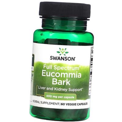 Кора эвкоммии экстракт, Full Spectrum Eucommia Bark 400, 60вегкапс (71280200)
