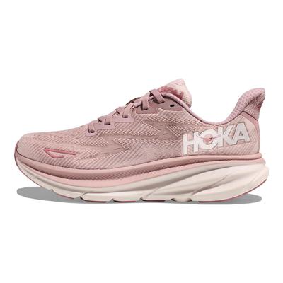 HOKA Clifton 9 Бледно-лиловые женские кроссовки Розовый Персиковый крем 1127896-PMPW