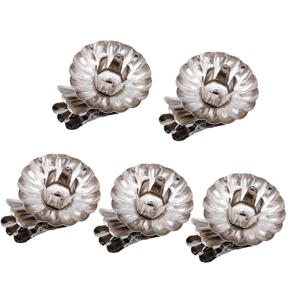 5x Зажимы для свечей Церкви Легко Защелкиваются Зажимы для свечей на елку для юбилеев Праздничные принадлежности День рождения Свадебное украшение