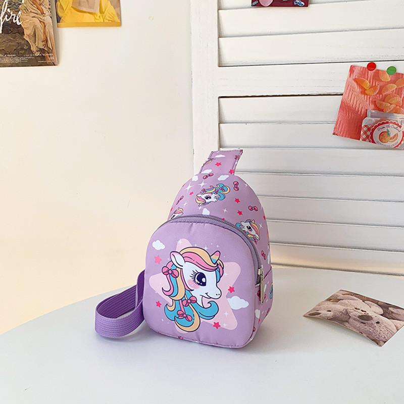 Кошелек для монет с милым принтом динозавров, сумка через плечо, сумка на грудь для мальчиков и девочек