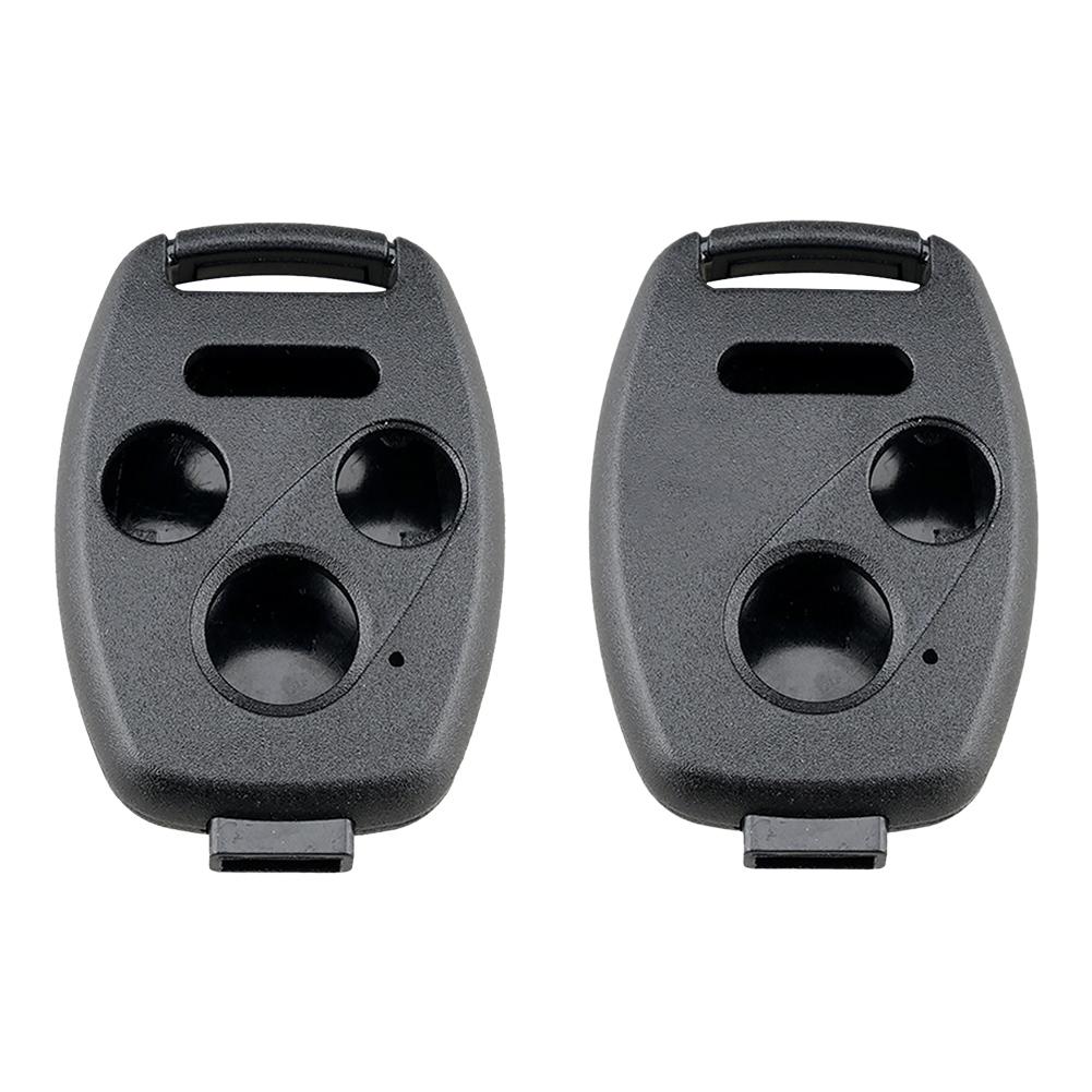 Чехол для автомобильного ключа, чехол для дистанционного брелока, 2+1 кнопка, 3+1 кнопка, прямой корпус ключа для Honda Cr-V Civic Insight 2003–2013 гг. Чехол для брелока