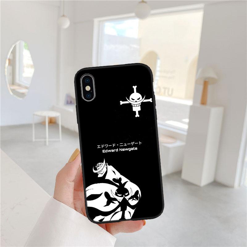 Edward Newgate One Piece Soft Shell Phone Case for Redmi Note 10 11 12 Pro Max 10S 10C 10T 11A 11S 12S 12C