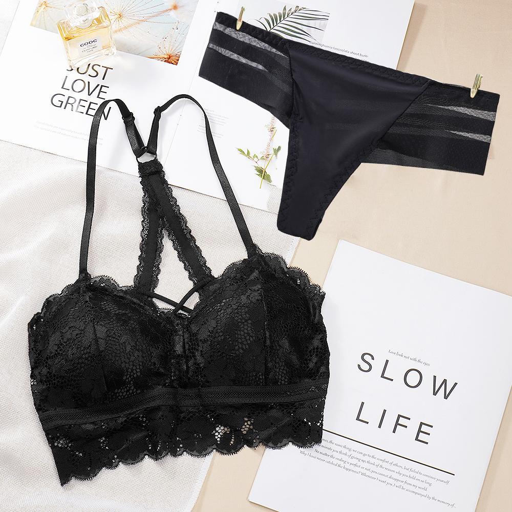 ECMLN Женская мода, кружевные прозрачные комплекты нижнего белья, бюстгальтеры, топы и шорты, тонкие бюстгальтеры, трусики со средней талией, соблазнительные комплекты бикини, нижнее белье, пижамы