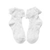 Spring Summer Autumn Flower Socks Lolita Girls Pure Cotton JK Socks White Lace Socks Bowknot  Socks