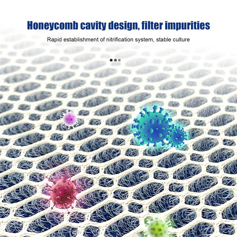 8D Аквариумный Фильтр Губка Наполнитель Модернизированный 8-слойный Фильтрующий Прокладки Без Клея Скиммер для Аквариума Фильтр для Прудов Кои Хлопковые Аксессуары