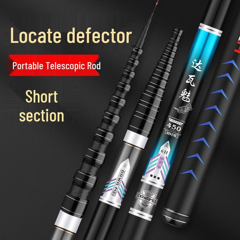 Ultra-light Multi-purpose Stream Fishing Rod (7.2/8/9/10m) - Ultra-hard & Portable.