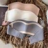 Strapless One-piece Underwear Bra for Women Gathered Seamless Invisible Tube Top No Steel Ring Wrapped Chest Bra Summer Thin Bra