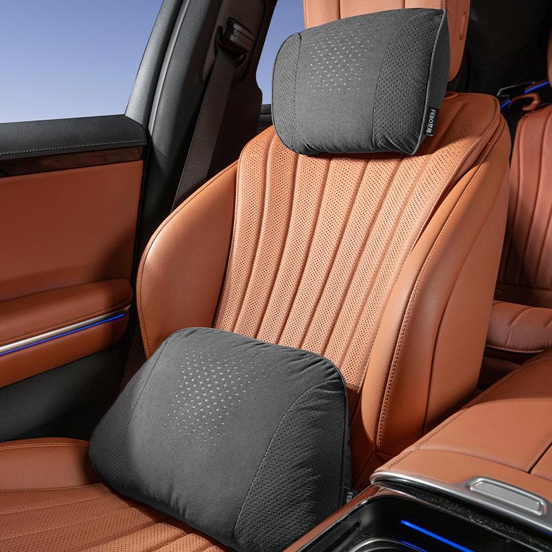 BMW Headrest and Lumbar Support Pillow for 1, 3, 5, 7 Series, X1, X3, X5, X6