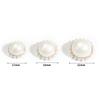 White Pearl Button Clothes Coat Decorative Button Accessories Versatile Round Women'S High-End Small Fragrant Button Sweater