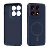 Чехол для телефона Motorola Moto Edge 70 Pro, жидкий силикон, магнитный держатель, защитная задняя крышка