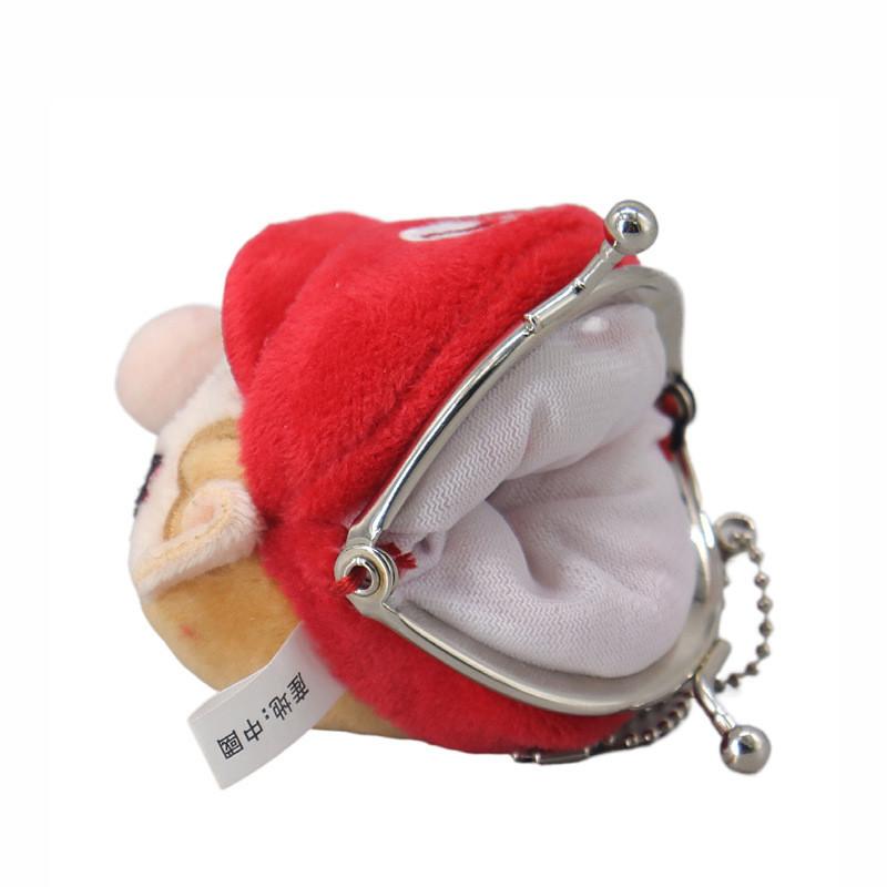 Супер Мягкая Плюшевая Кошелек для Монет Super Mario Очаровательный Плюшевый Брелок