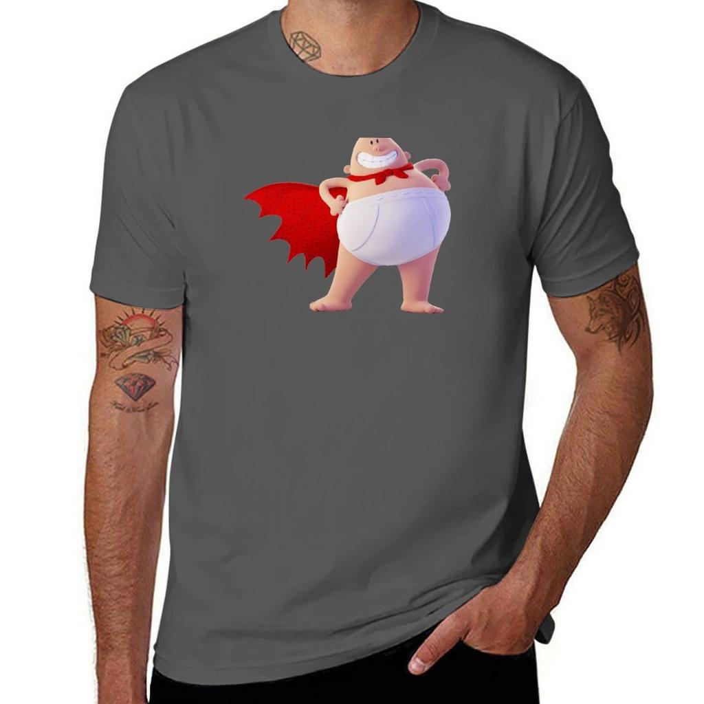 Captain underpants T-Shirt anime t shirts for man t shirt man plain T-Shirt