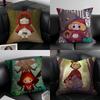Милая наволочка «Красная Шапочка» Защитная наволочка от пылевых клещей Потайная молния Шелковистый короткий плюш Чехол на подушку для дивана