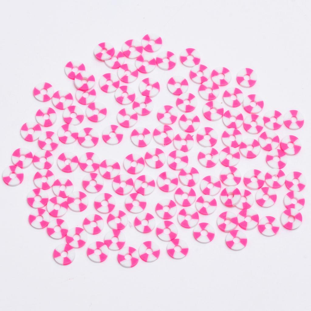 Плоские ювелирные изделия, аксессуары, материалы для самостоятельного изготовления, однотонное ожерелье, подходящие по цвету круглые свободные бусины, браслет ручной работы, брелки, 6 мм, прокладки, аксессуары